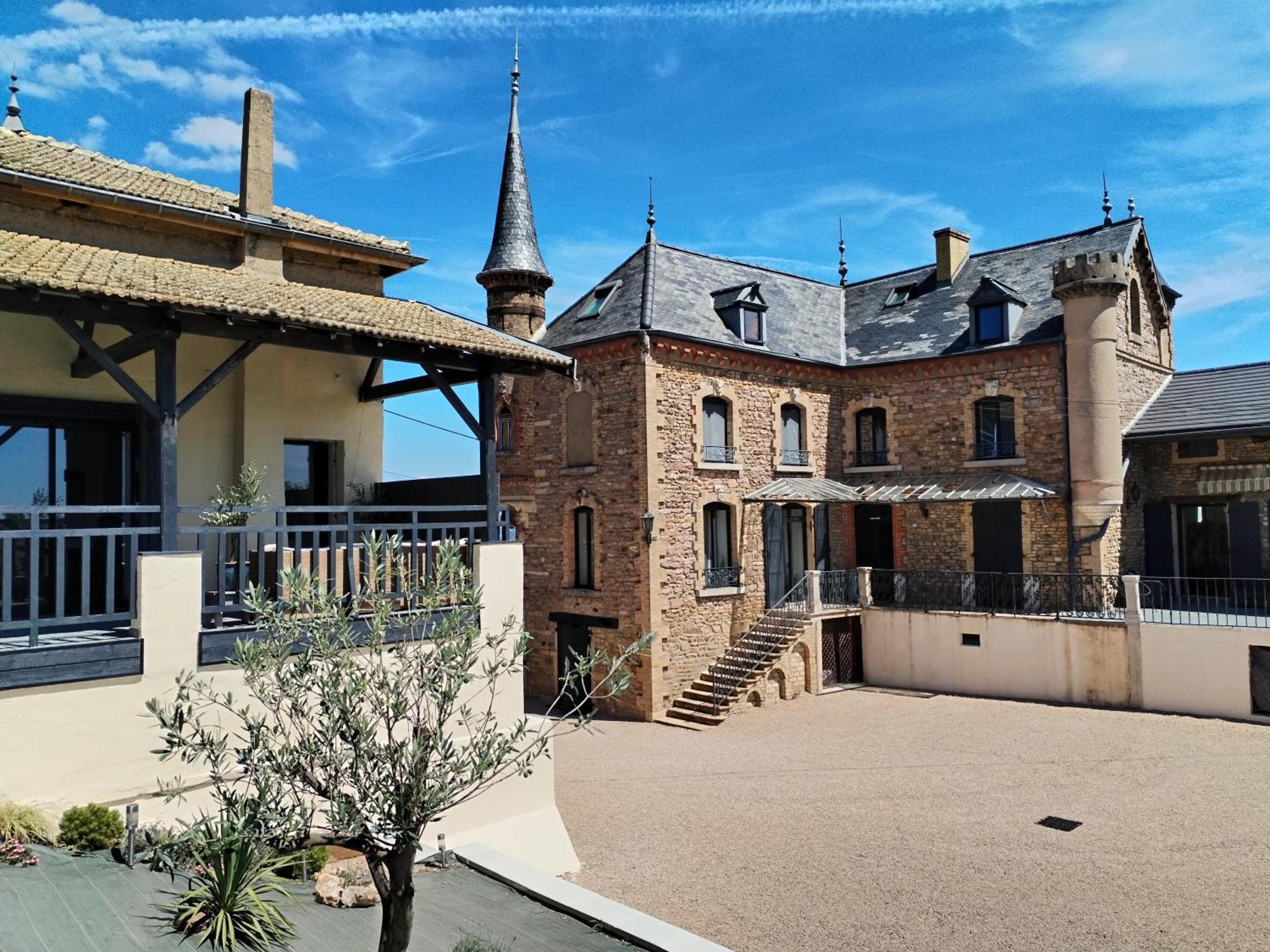 Le Petit Chateau De Sathonat - Horizon Paradis 圣阿姆贝尔维尤 外观 照片